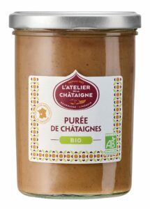 L’Atelier de la Châtaigne - Purée de châtaigne BIO 400g