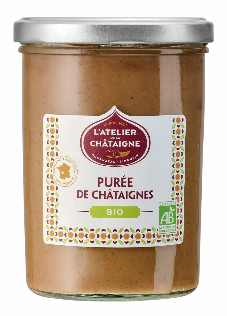 Purée de châtaigne BIO 200g | L'Atelier de la châtaigne