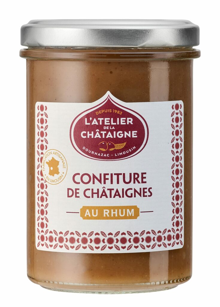 Confiture de châtaignes au rhum | L'Atelier de la châtaigne