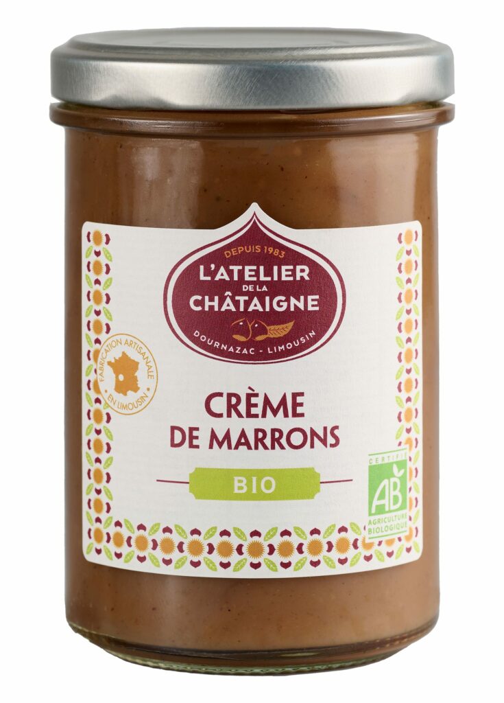 Crème de marrons Bio | L'Atelier de la châtaigne