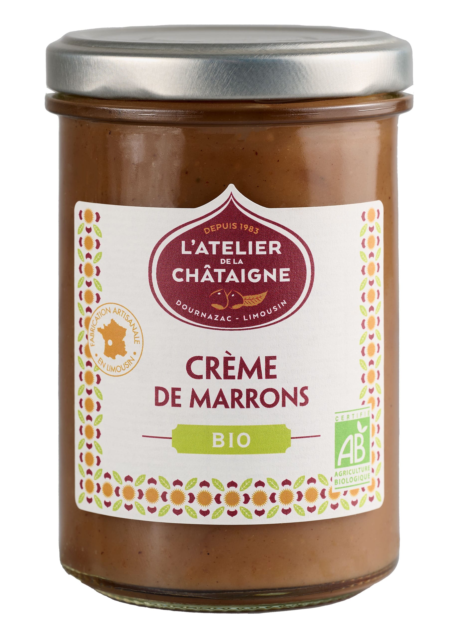 Crème de marrons Bio | L'Atelier de la châtaigne