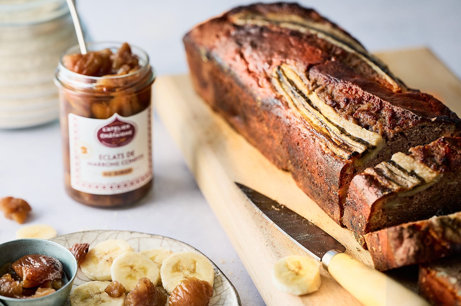 Banana Bread (sans gluten et sans lactose) à la farine de châtaigne - L