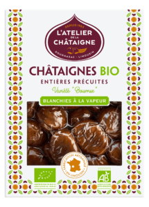 L’Atelier de la Châtaigne - Châtaignes entières Bio précuites